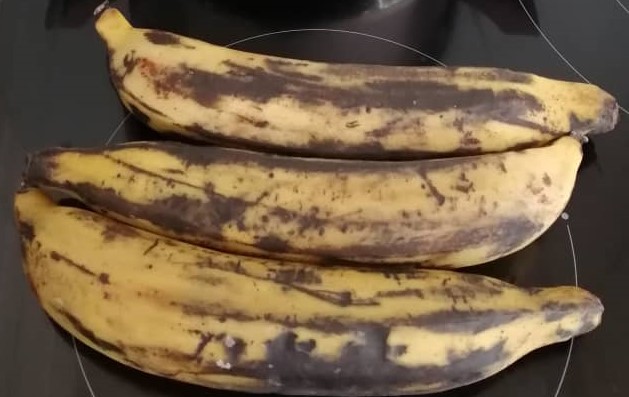 Banane plantain mure