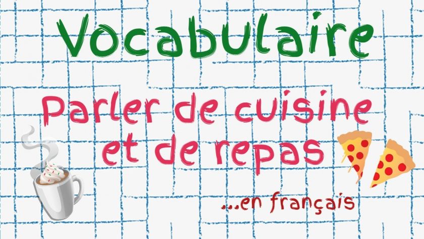 Vocabulaire de cuisine