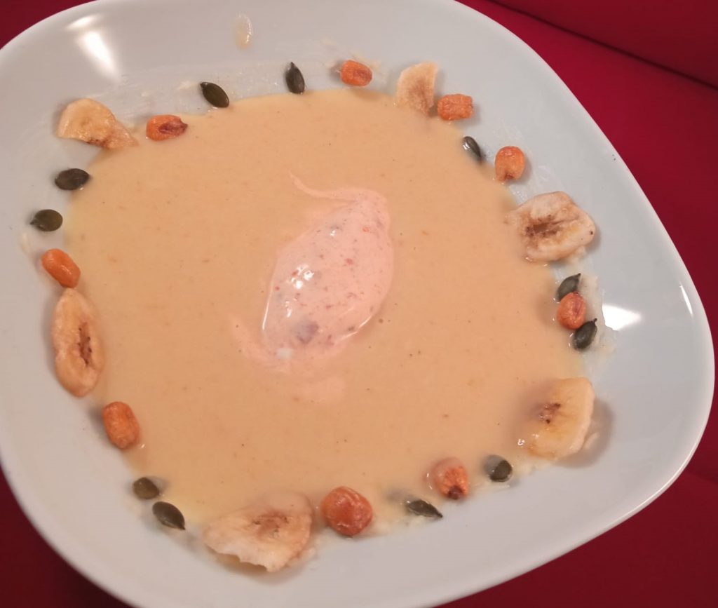 Vélouté de taro