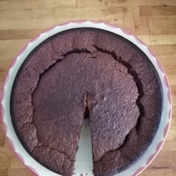 Gâteau au chocolat au concombre